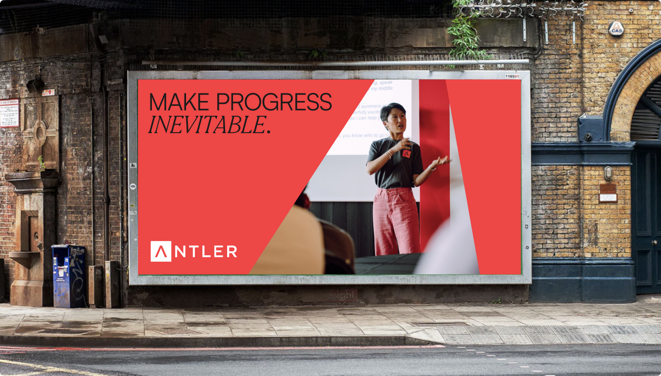 Antler branding by Superside
